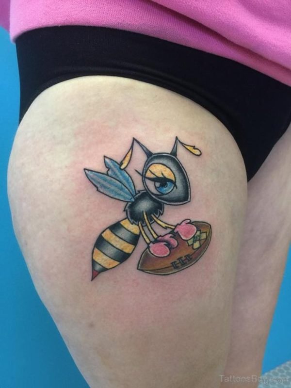 Bee Tattoo Design