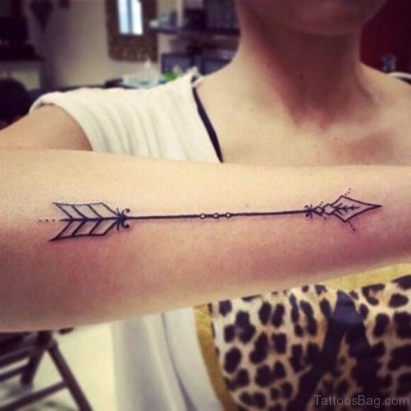 Best Arrow Tattoo On Arm 