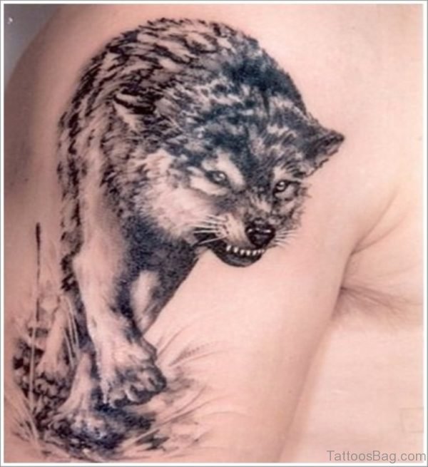 Best Wolf Tattoo Design
