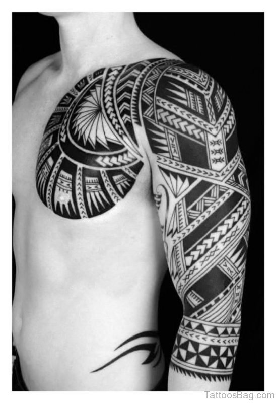 Black Tribal Tattoo 