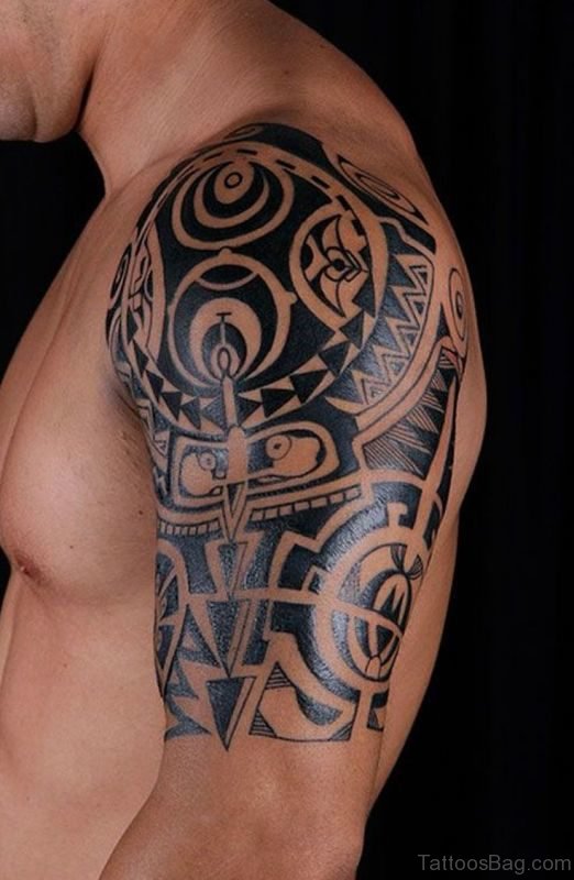 Black Tribal Tattoo