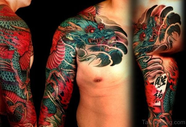 Brillaint Dragon Tattoo