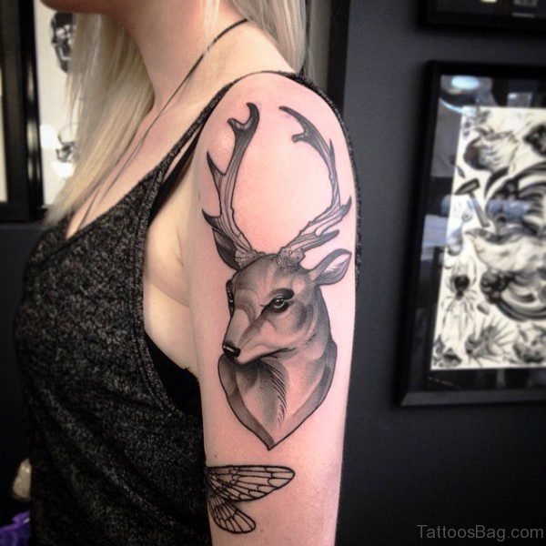 Brilliant Buck Tattoo Design