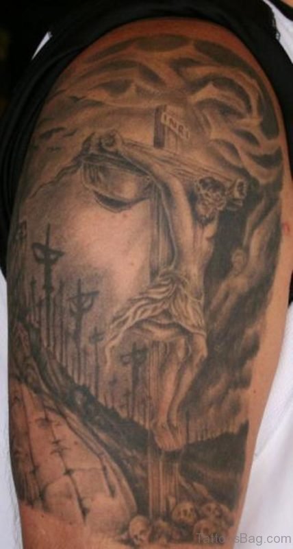 Brilliant Jesus Tattoo