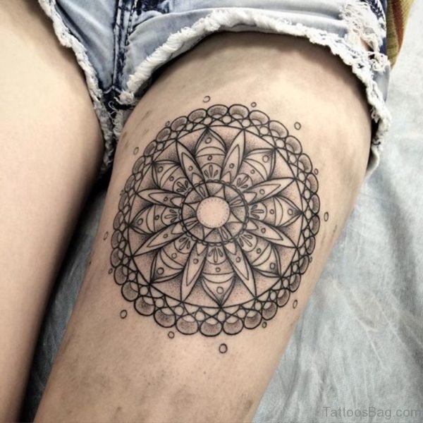 Brilliant Mandala Tattoo