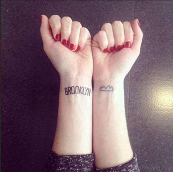 Brooklyn Wrist Tattoo