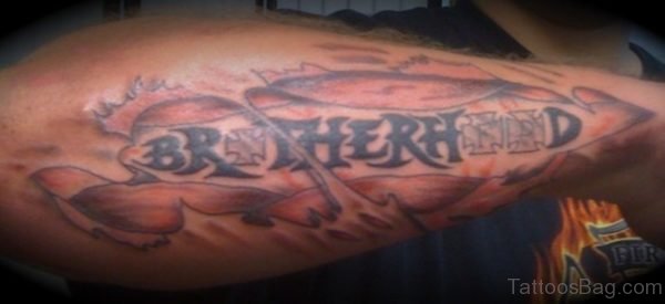 Brother Tattoo On Arm