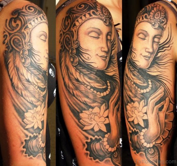 Buddha Tattoos On Sleeve