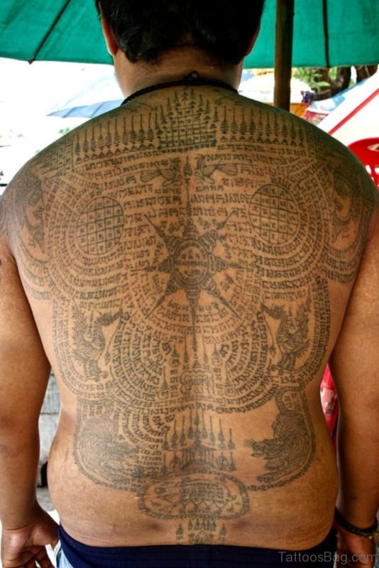 Buddhist Tattoo Design