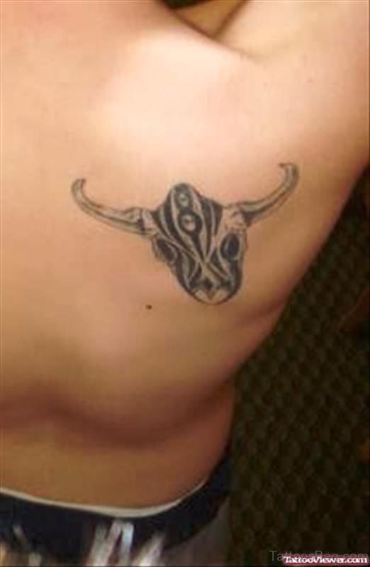 Bull Tattoo Design Pic