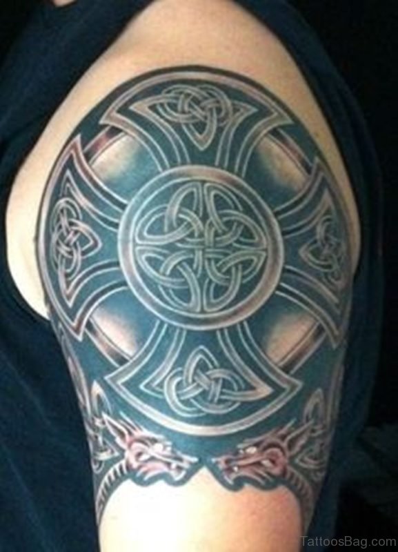 Celtic Tattoo Design For Shoulder