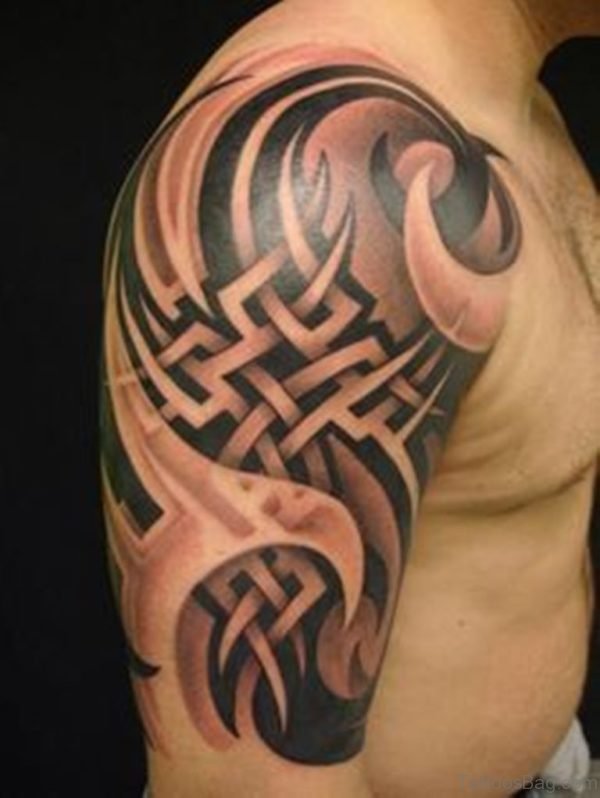 Celtic Tattoo On Shoulder