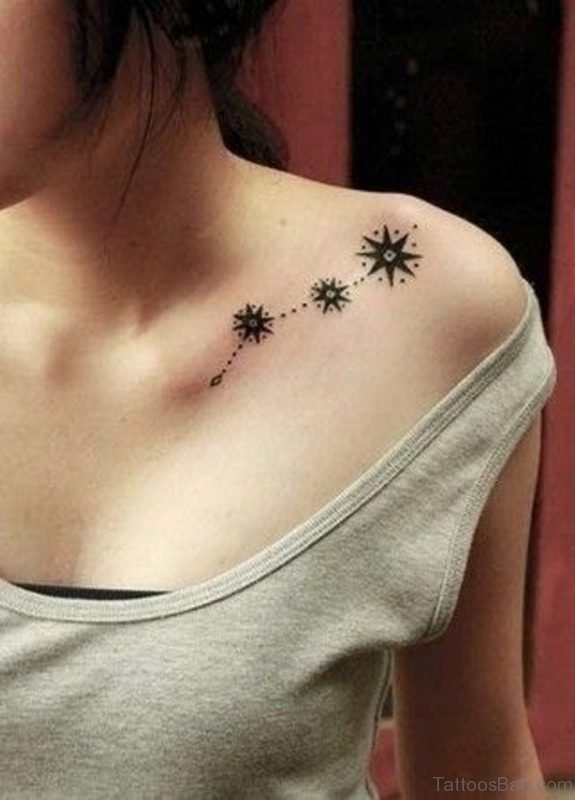 Chain Star Tattoo