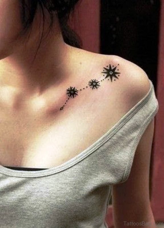 Chain Star Tattoo