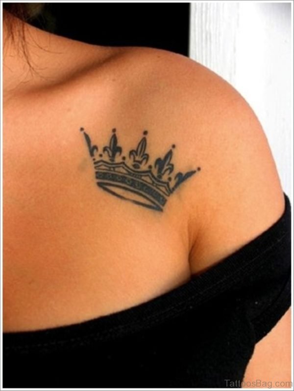 Classic Crown Tattoo