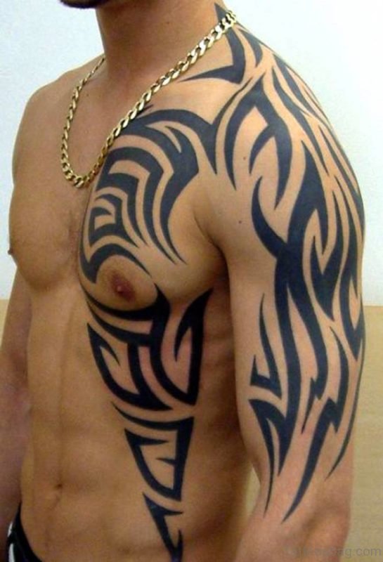 Classic Tribal Tattoo 