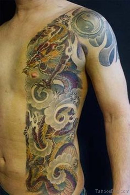 Classy Dragon Tattoo