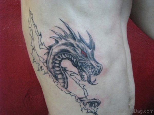 Clawing Dragon Tattoo