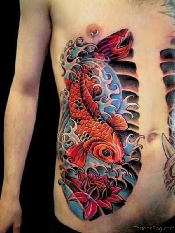 Colored Fish Tattoo 