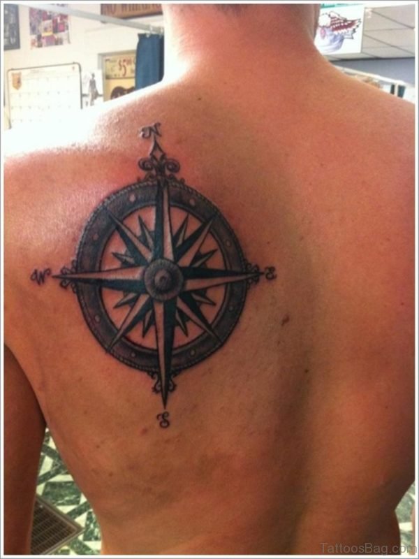 Compass Tattoo Image 