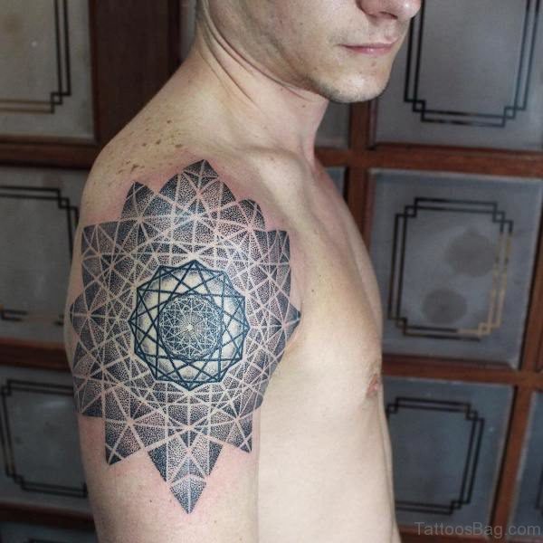 Complex Geometric Tattoo