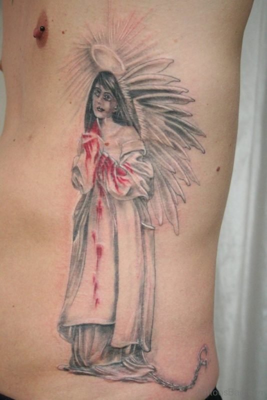 Cool Angel Tattoo