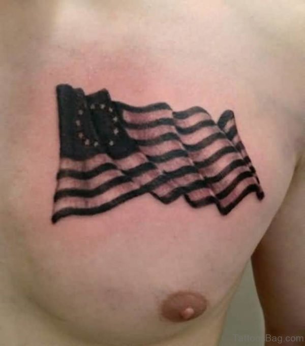 Cool Flag Tattoo