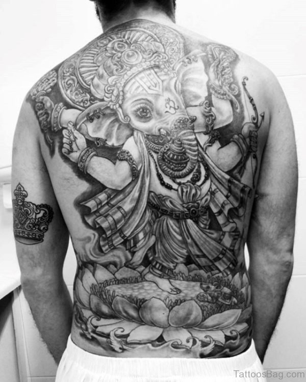 Cool Ganesha Tattoo 