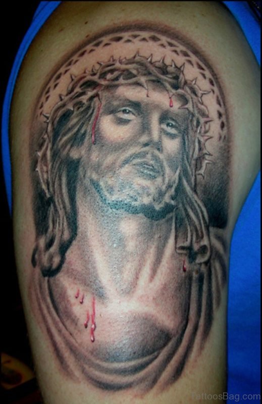 Cool Jesus Tattoo Design