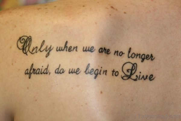 Cool Literacy Tattoo