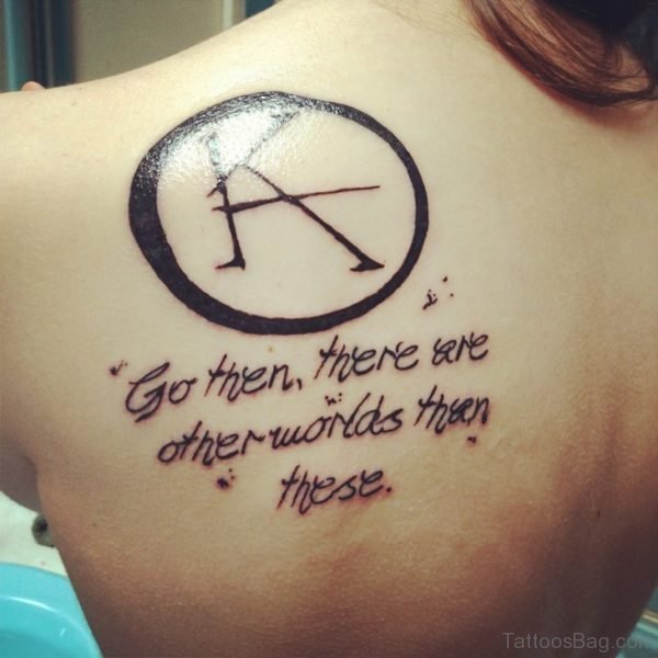 Cool Quote Tattoo