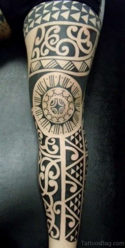 Cool Tribal Tattoo Design 