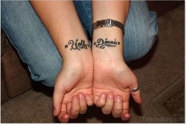 Cool Wording Tattoo 