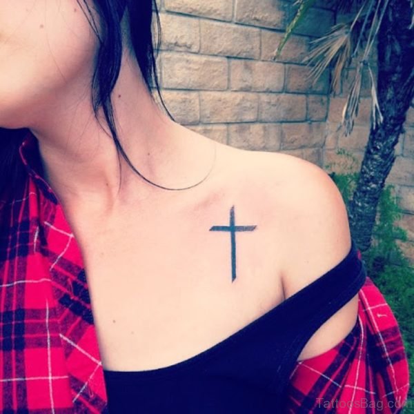 Cross Tattoo For Girls