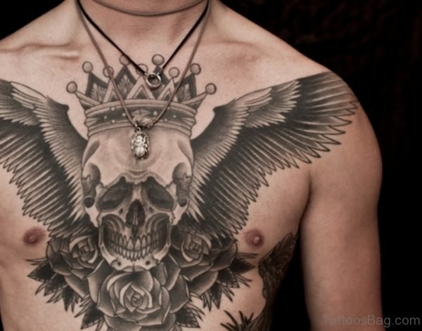 Crown Skull Tattoo