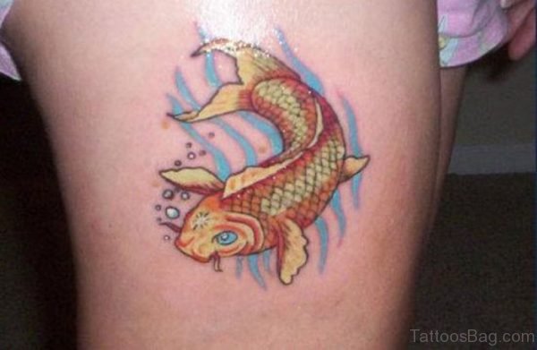 Cute Fish Tattoo 