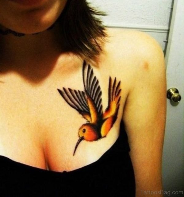 Cute Hummingbird Tattoo