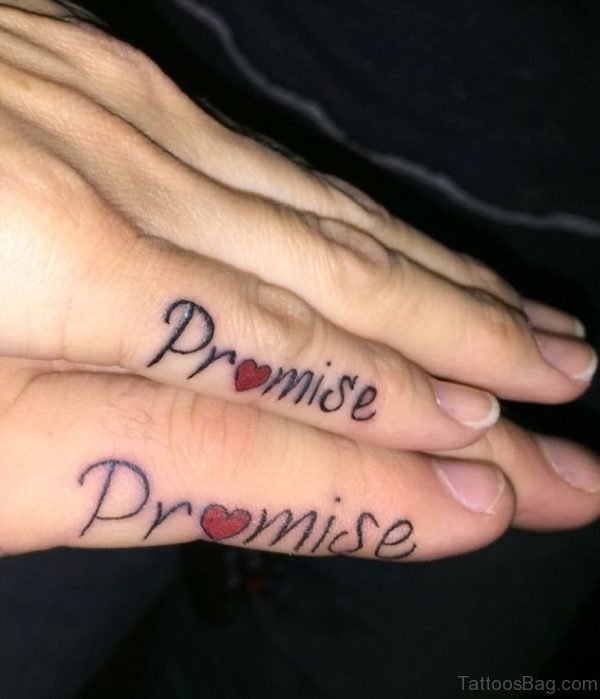 Cute Promise Tattoo
