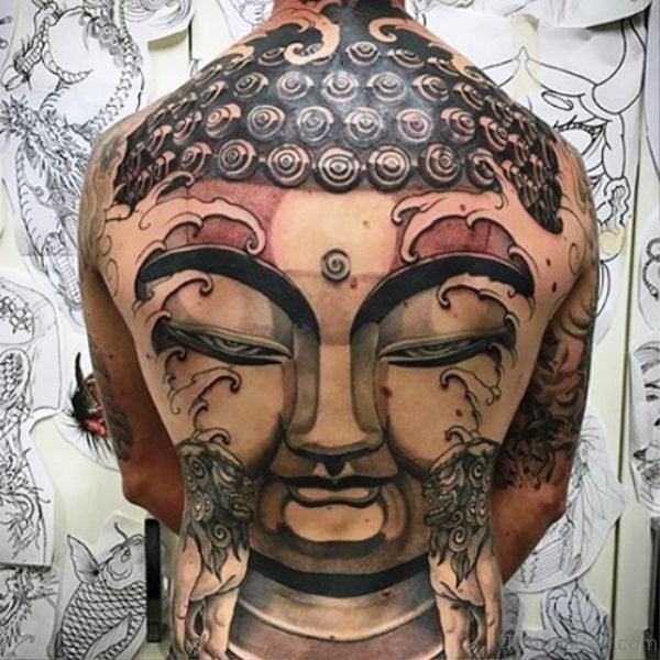 Dazzling Buddha Tattoo Design 1