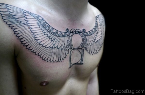 Eagle Wings Sand Watch Tattoo