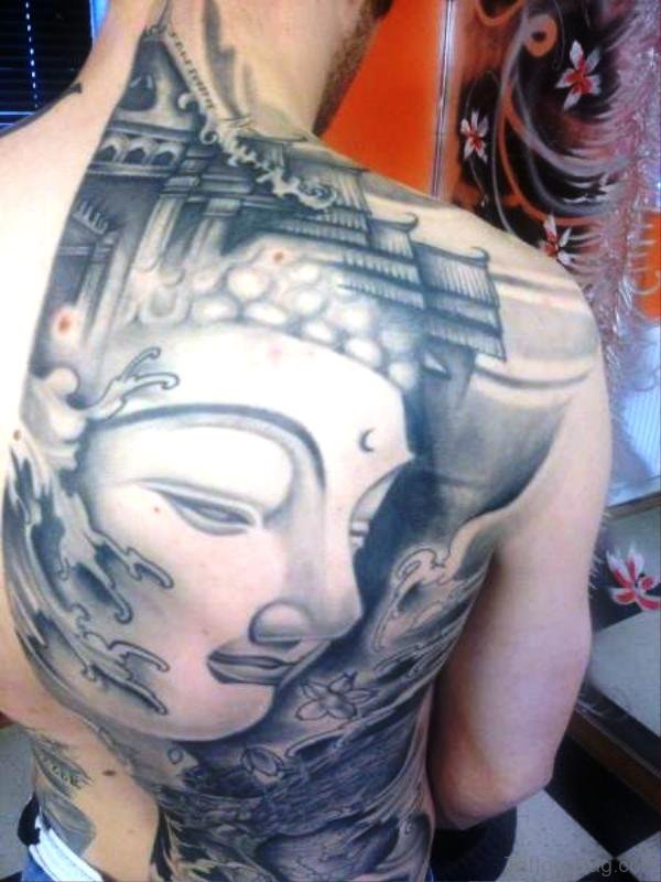 Elegant Buddha Tattoo Design 1