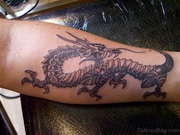 Elegant Dragon Tattoo 