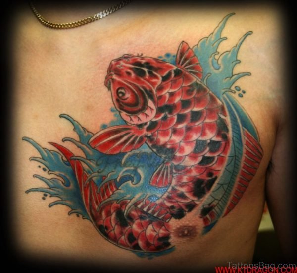 Elegant Fish Tattoo