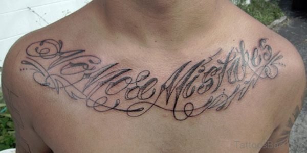 Elegant Wording Tattoo