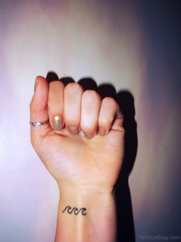 Elegant Wrist Tattoo
