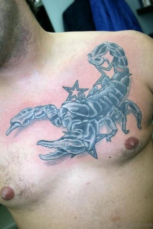 Excellent Scorpion Tattoo