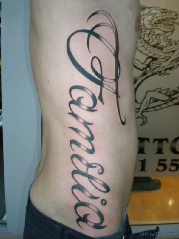 Fabulous Ambigram Tattoo 