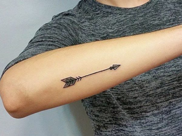 Fabulous Arrow Tattoo On Wrist