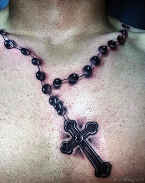 Fabulous Rosary Necklace Tattoo-rsry613