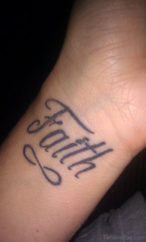 Faith Ambigram Tattoo 